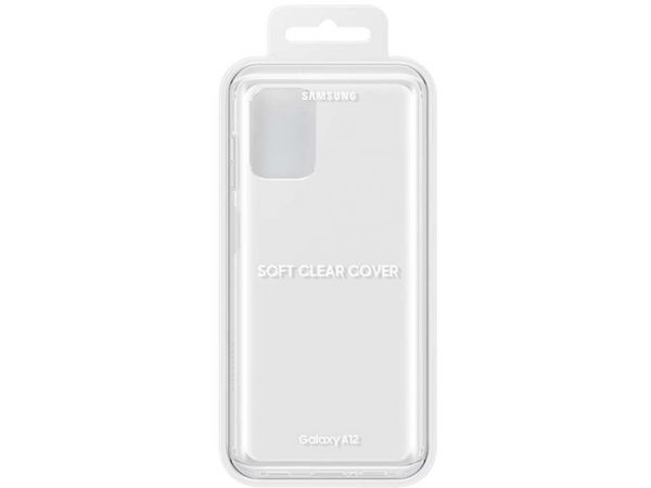 EF-QA125TTEGEU Samsung Soft Clear Cover Galaxy A12 Transparent