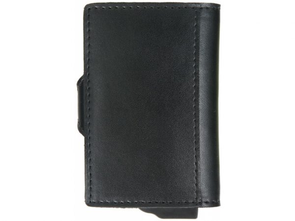 Valenta Wallet Card Case Plus Black/Silver