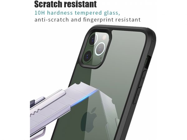 Valenta Tempered Glass Full Cover Bumper Case Apple iPhone 11 Black