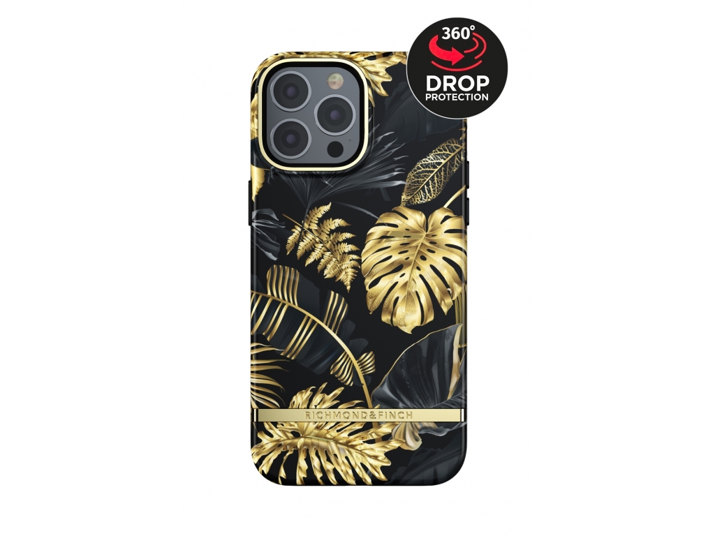 Richmond & Finch Freedom Series One-Piece Apple iPhone 13 Pro Max Golden Jungle