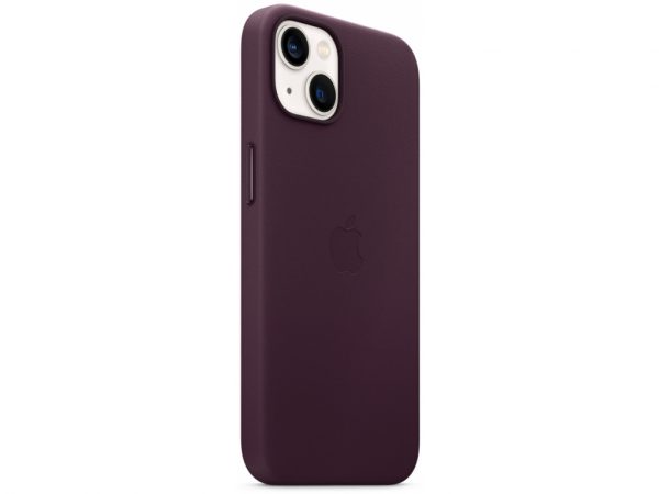 MM143ZM/A Apple Leather Case with MagSafe iPhone 13 Dark Cherry