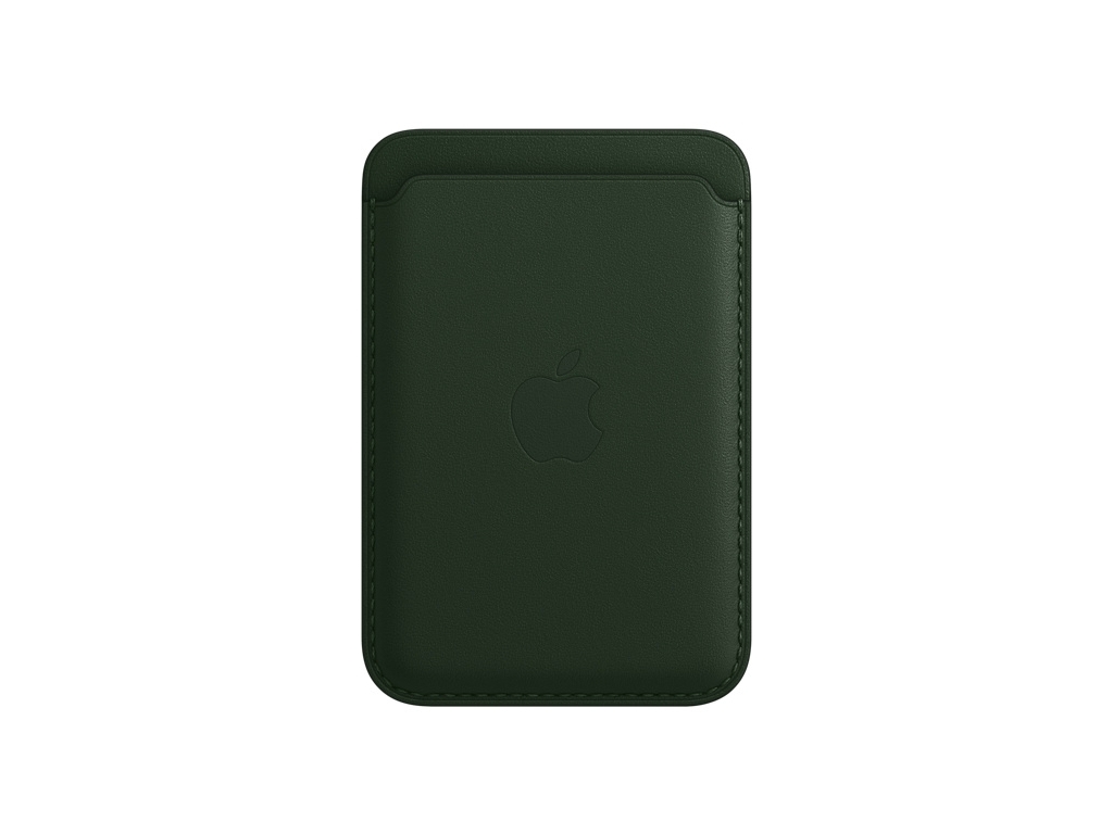 MM0X3ZM/A Apple Leather Wallet with MagSafe Sequoia Green
