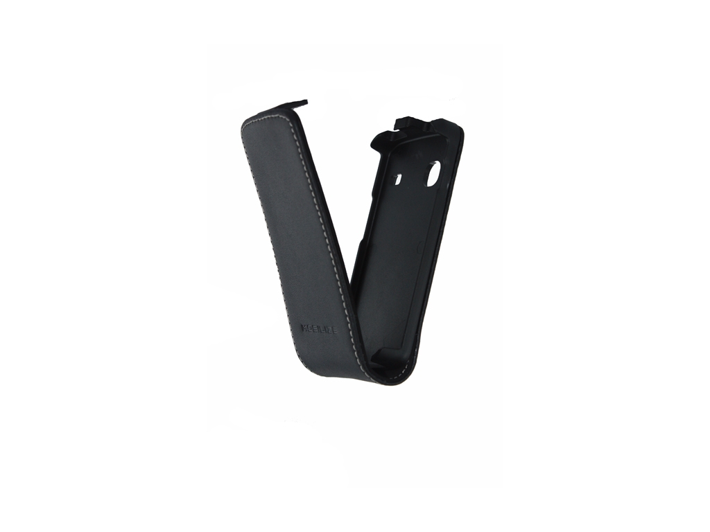 Mobilize Deluxe Leather Flip Case Samsung Galaxy Gio S5660 Black