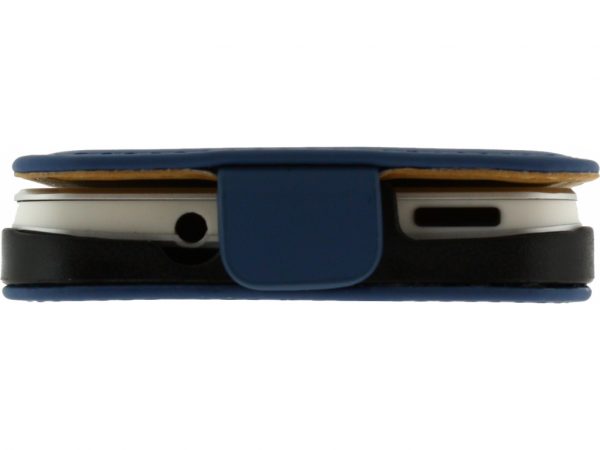 Mobilize Ultra Slim Flip Case HTC One Dark Blue