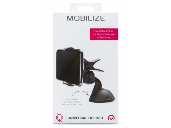 Mobilize Universal Car Holder Window & Dashboard Black