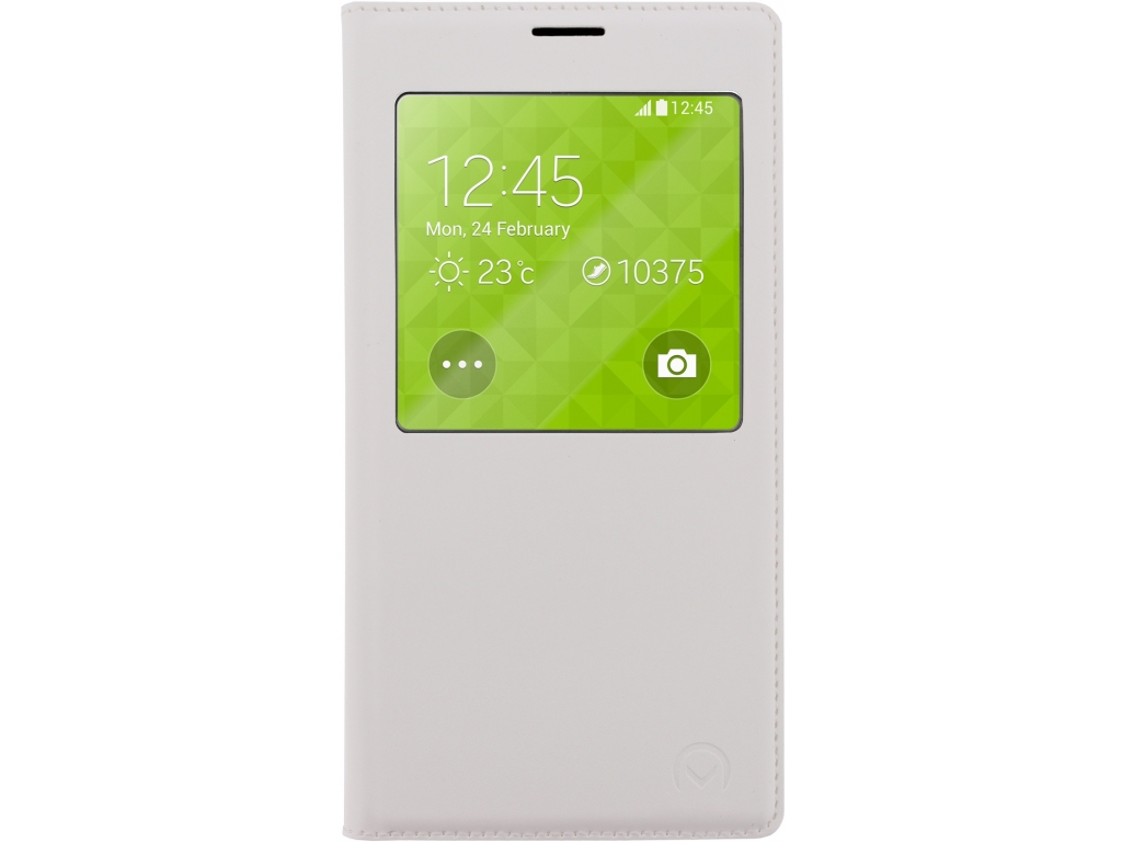 Mobilize S-View Leather Cover Samsung Galaxy S5 Mini White