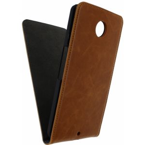 Mobilize Premium Magnet Flip Case Motorola Google Nexus 6 Brown