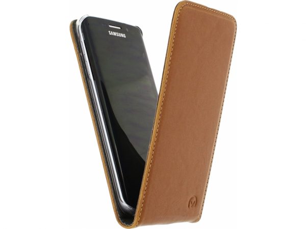 Mobilize Premium Magnet Flip Case Samsung Galaxy S6 Edge Brown