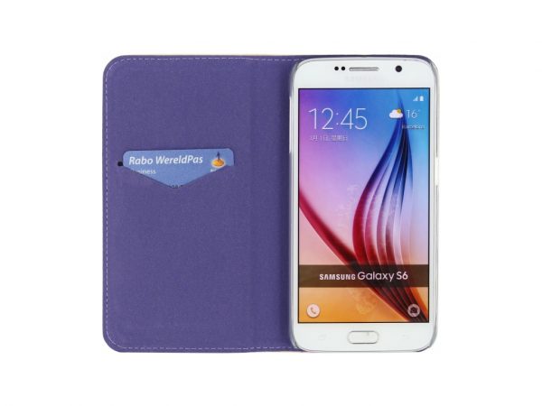 Mobilize Premium Magnet Book Case Samsung Galaxy S6 Fire Flower
