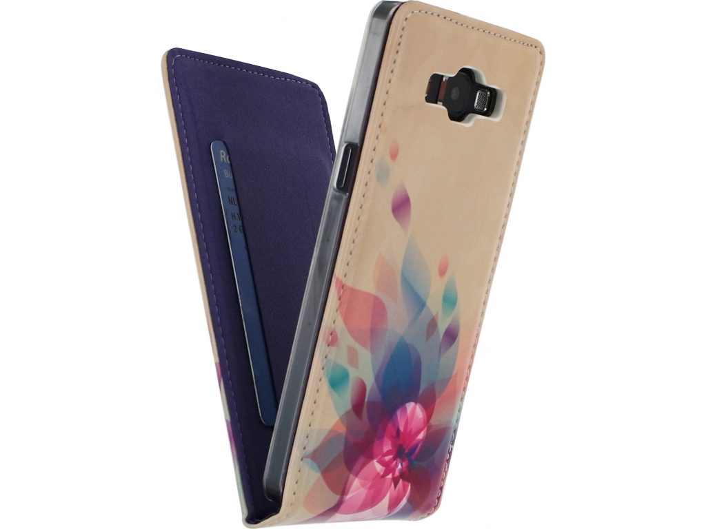 Mobilize Premium Magnet Flip Case Samsung Galaxy A5 Fire Flower