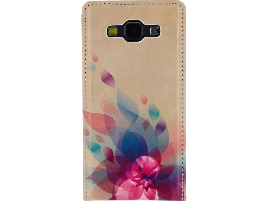 Mobilize Premium Magnet Flip Case Samsung Galaxy A5 Fire Flower