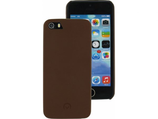 Mobilize Slim Leather Case Apple iPhone 5/5S/SE Brown