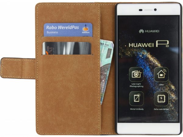 Mobilize Classic Wallet Book Case Huawei P8 Black