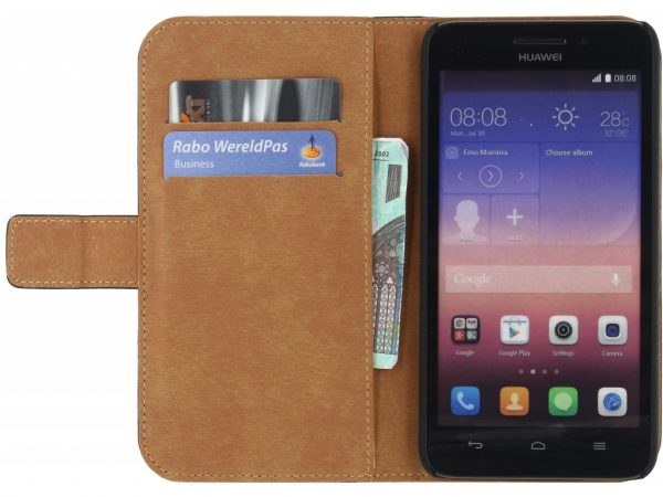 Mobilize Classic Wallet Book Case Huawei Ascend G620s Black