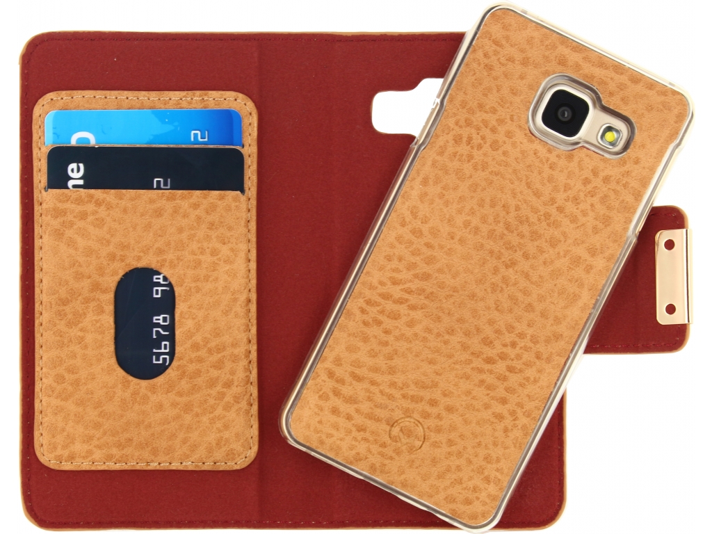 Mobilize Detachable Wallet Book Case Samsung Galaxy A3 2016 Terracotta with Copper Closing