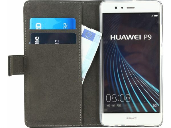 Mobilize Classic Gelly Wallet Book Case Huawei P9 Black