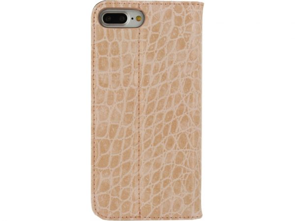 Mobilize Premium Book Case Apple iPhone 7 Plus/8 Plus Alligator Coral Pink