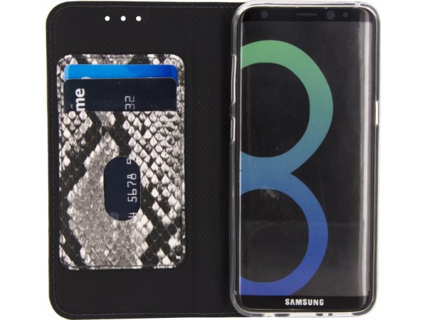 Mobilize Special Premium Gelly Book Case Samsung Galaxy S8 Snake Black