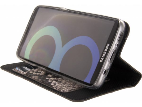 Mobilize Special Premium Gelly Book Case Samsung Galaxy S8 Snake Brown