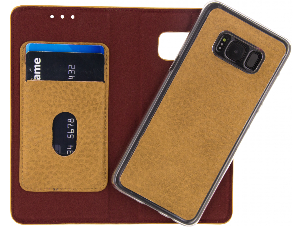 Mobilize Detachable Wallet Book Case Samsung Galaxy S8 Terracotta with Copper Closing