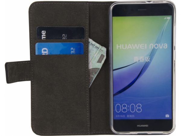 Mobilize Classic Gelly Wallet Book Case Huawei P10 Lite Black