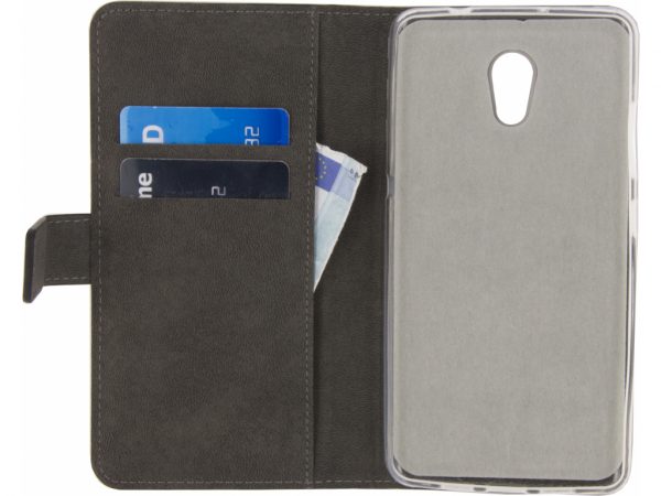 Mobilize Classic Gelly Wallet Book Case Lenovo P2 Black