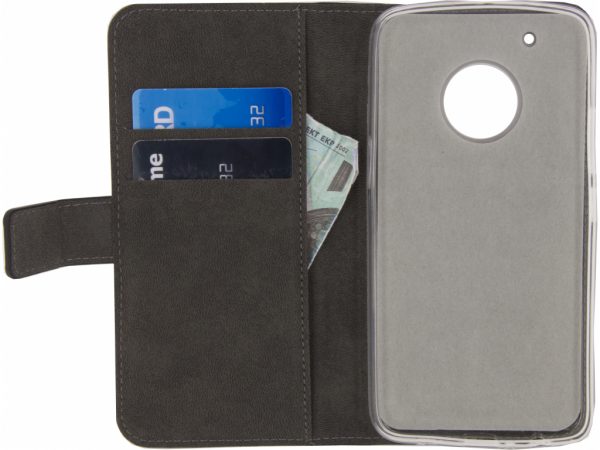 Mobilize Classic Gelly Wallet Book Case Motorola Moto G5 Plus Black