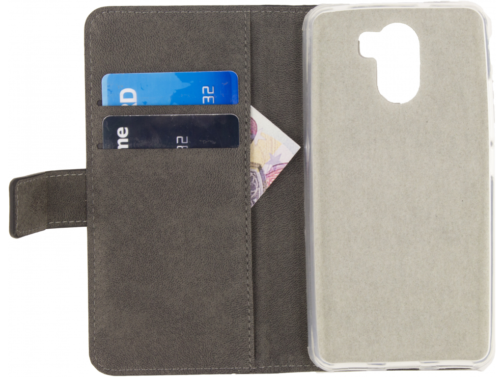 Mobilize Classic Gelly Wallet Book Case Wileyfox Swift 2 Plus Black