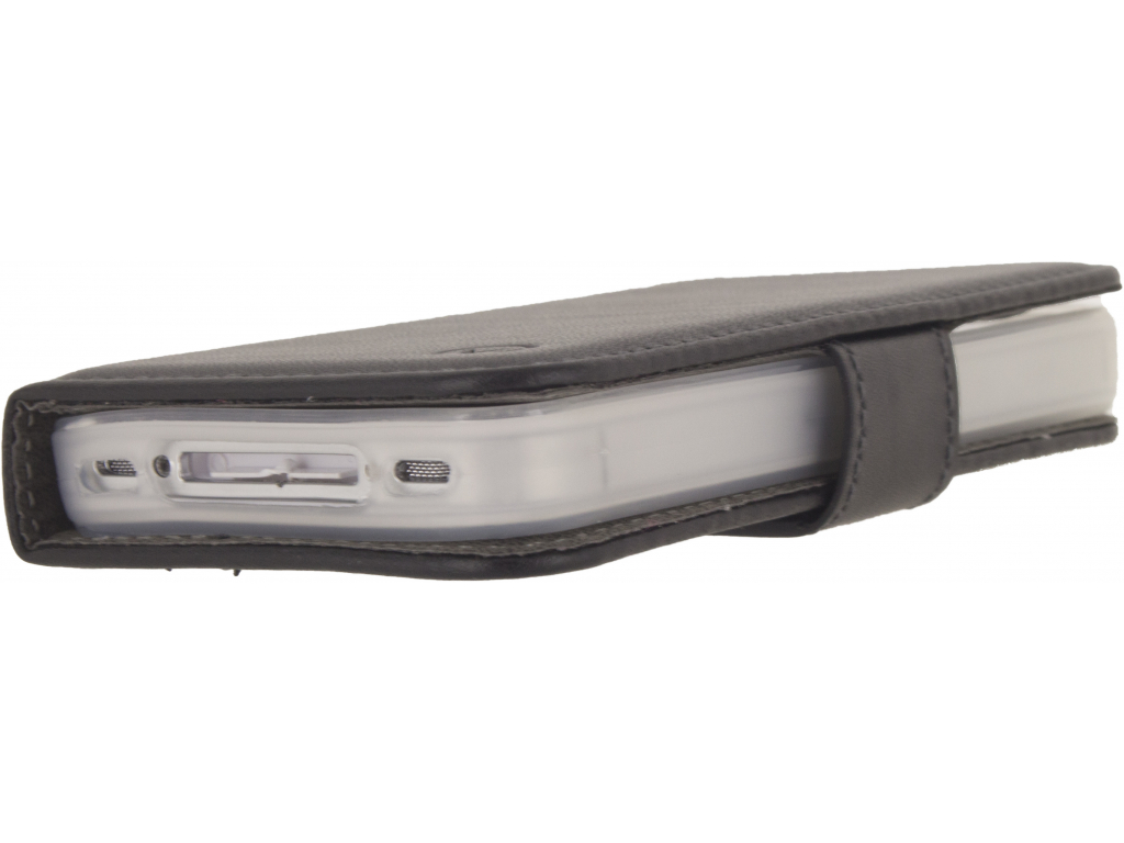 Mobilize Classic Gelly Wallet Book Case Apple iPhone 4/4S Black