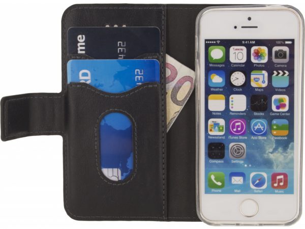 Mobilize 2in1 Gelly Wallet Case Apple iPhone 5/5S/SE Black