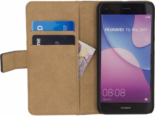 Mobilize Classic Wallet Book Case Huawei Y6 Pro 2017 Black