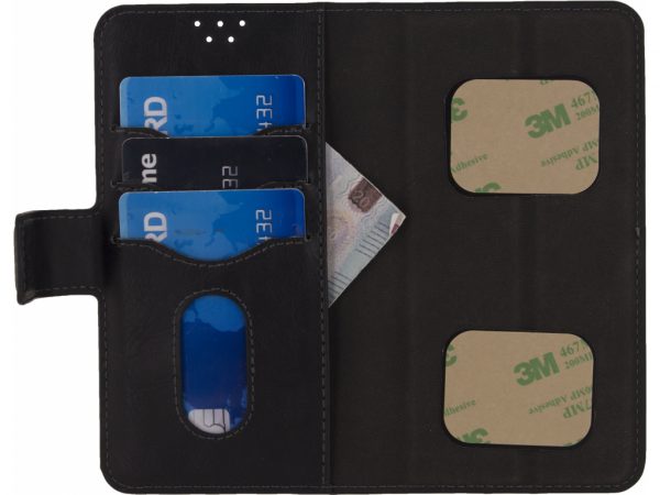 Mobilize Premium 2in1 Wallet Case Universal Large Black