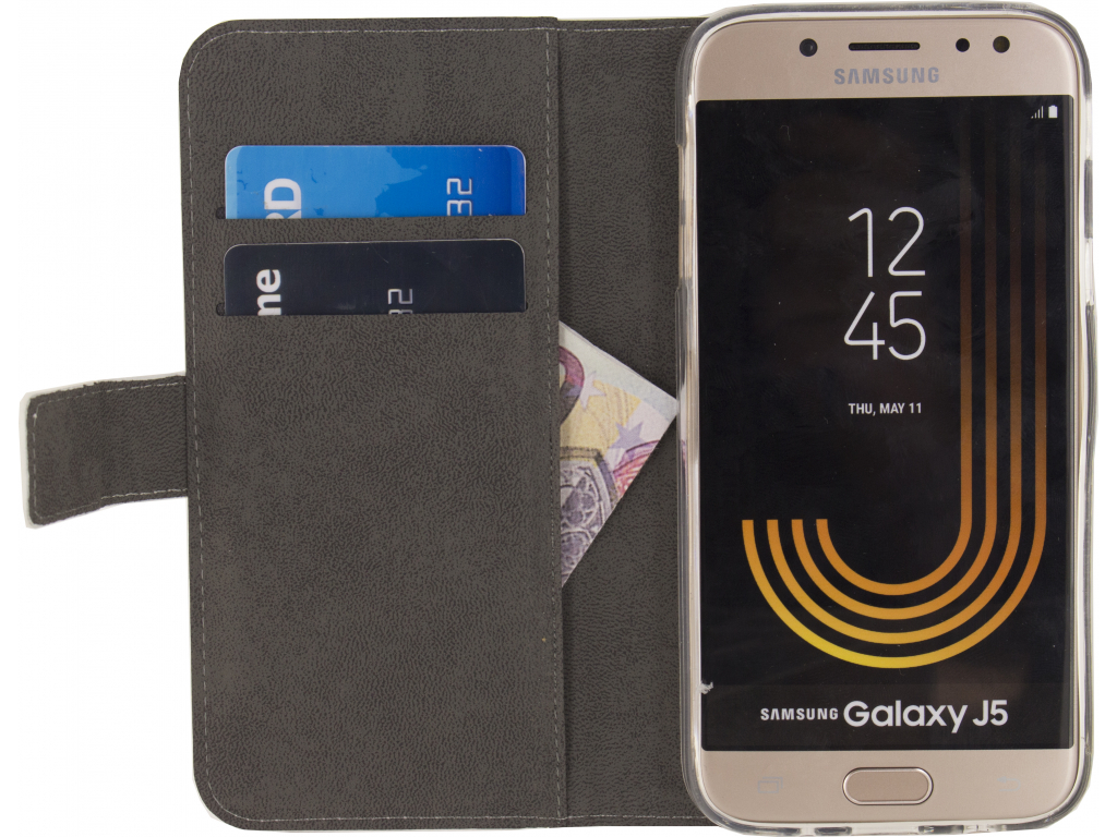 Mobilize Classic Gelly Wallet Book Case Samsung Galaxy J5 2017 White