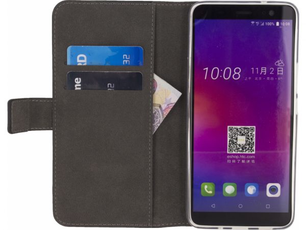 Mobilize Classic Gelly Wallet Book Case HTC U11+ Black