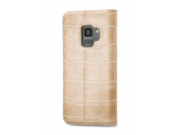 Mobilize Premium Gelly Book Case Samsung Galaxy S9 Alligator Peanut Brown