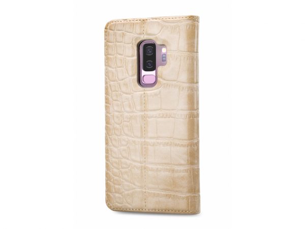 Mobilize Premium Gelly Book Case Samsung Galaxy S9+ Alligator Peanut Brown