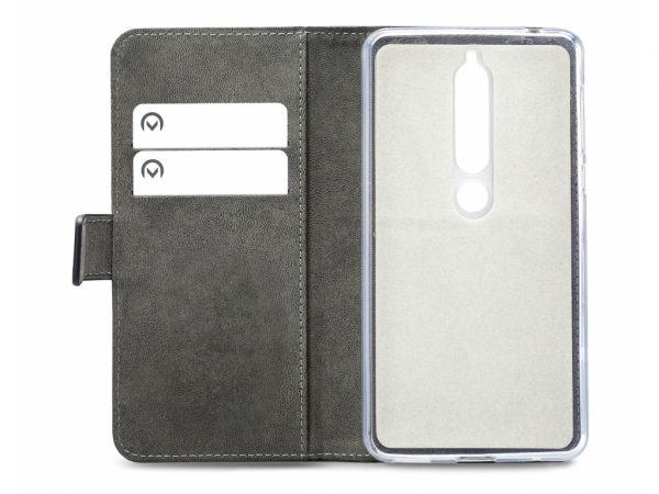 Mobilize Classic Gelly Wallet Book Case Nokia 6.1/6 (2018) Black