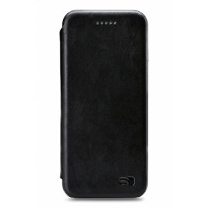Senza Pure Skinny Leather Wallet Samsung Galaxy S9 Deep Black