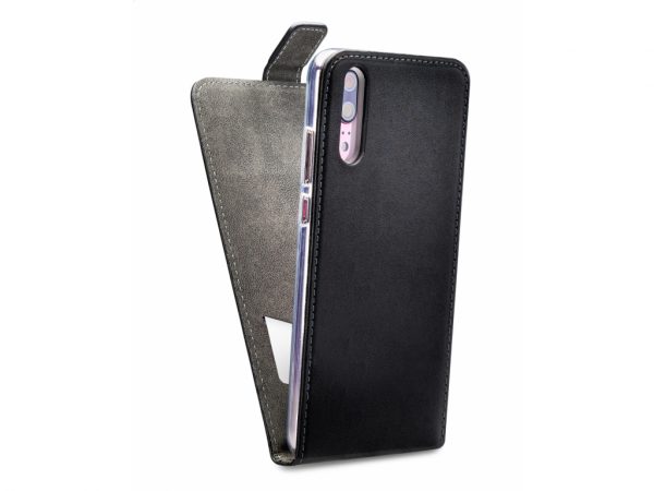Mobilize Classic Gelly Flip Case Huawei P20 Black