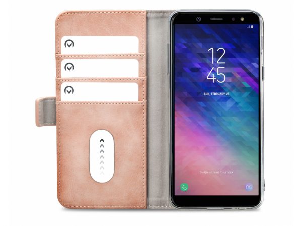 Mobilize Elite Gelly Wallet Book Case Samsung Galaxy A6 2018 Soft Pink