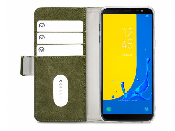 Mobilize Elite Gelly Wallet Book Case Samsung Galaxy J6 2018 Green