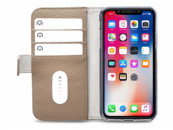 Mobilize Elite Gelly Wallet Book Case Apple iPhone XR Taupe