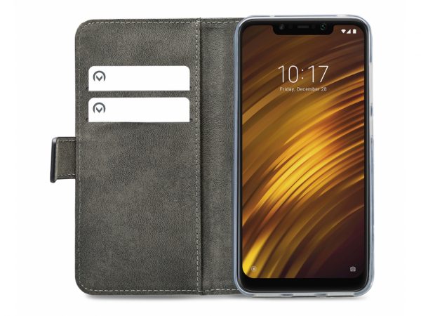Mobilize Classic Gelly Wallet Book Case Xiaomi Pocophone F1 Black