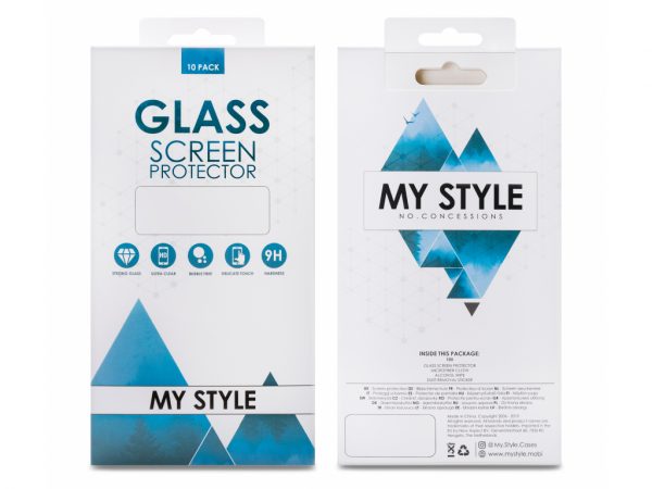 My Style Tempered Glass Screen Protector for Samsung Galaxy J3 2017 Clear (10-Pack)