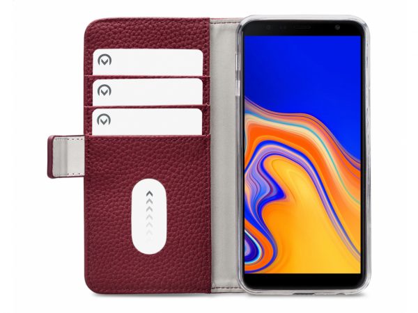 Mobilize Elite Gelly Wallet Book Case Samsung Galaxy J4+ Burgundy