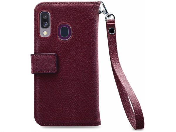 Mobilize 2in1 Gelly Zipper Case Samsung Galaxy A40 Bordeaux