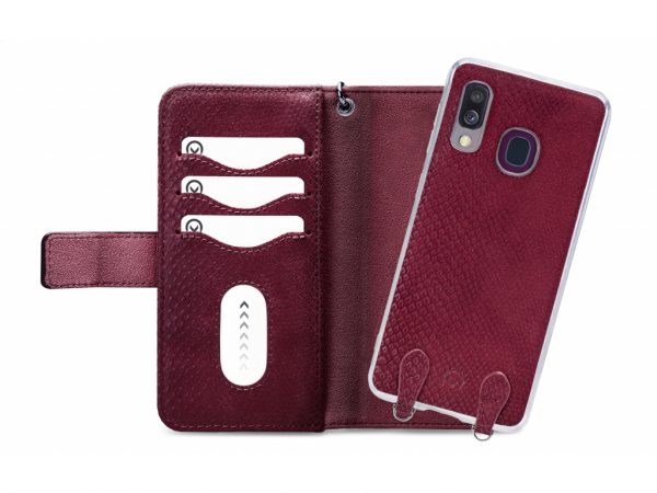 Mobilize 2in1 Gelly Zipper Case Samsung Galaxy A40 Bordeaux