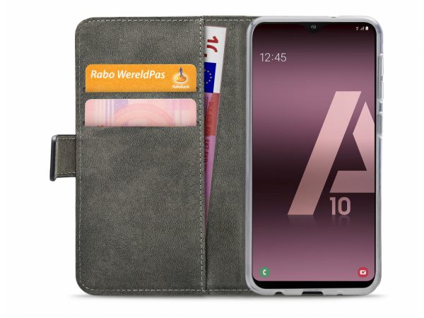 Mobilize Classic Gelly Wallet Book Case Samsung Galaxy A10 Black