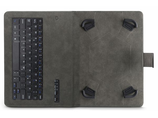 Mobilize Premium Bluetooth Keyboard Case Universal 9-10" Black QWERTZ