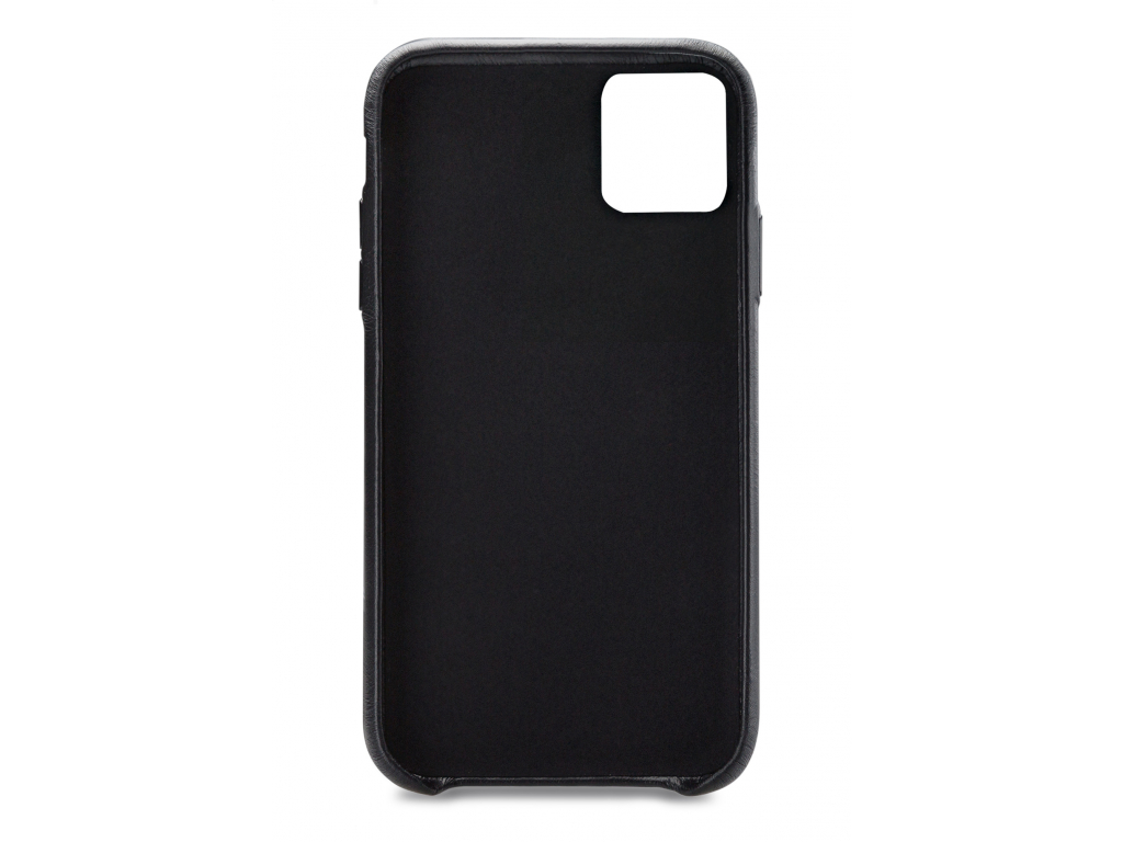Senza Pure Leather Cover with Card Slot Apple iPhone 11 Deep Black